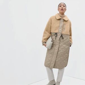 The Quilted Teddy Coat